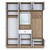 Hanah Home Komplet predosblje Orah