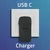 Qoltec Qoltec 52379 Super Quick PD polnilnik, 1xUSB-C, 65W, črn