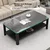 Fanshe Klub sto, 120x45x60 cm, Crni