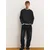 Pull&Bear Pulover črna
