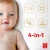 Huggies Duo Pack Pelene Extra Care Mega, Veličina 4, 8-14kg, 120 komada + Mickey Mouse Vlažne maramice, 56 komada