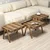 Hanah Home Set klub stolova, 3 komada Roma Orah