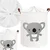 SIPO Džak za igračke Koala, Beli
