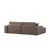 ATELIER DEL SOFA Ugaona garnitura Pirlo Corner Left Brown