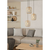 Eglo 900687 - Luster na sajli ROMAZZINA 3xE27/40W/230V bež