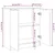 Komoda 2 kom siva boja betona 60x30x70 cm od konstruiranog drva