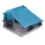 Tipi šator s krovom s pohranom Plava 358 x 296 x 258 cm taft