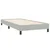 Box Spring krevet bez madracem svijetlo sivi 100x220 cm baršun