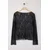 Trendyol Curve Ženska bluza Tbbaw26Af00031, Crna