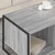 Kava Stol Siva Sonoma 80 x 50 x 40 cm Konstruirano drvo