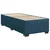 VIDAXL Box spring postelja z vzmetnico temno modra 80x200 cm žamet