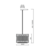 Luster na lancu RITZ 7xE14/40W/230V, prečnik 42 cm, zlatna