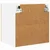 vidaXL Viseča omarica s polico Riga 2 pcs Sonoma hrast 40 x 31 x 40 cm