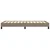 shumee vidaXL Posteljni okvir brez vzmetnice taupe 90x190 cm blago