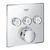 Grohe Termostat Grohtherm SmartControl oglat Krom