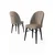 Hanah Home Set stolica Ritim, 44x96x42 cm, 6 komada, Crno-smeđe
