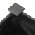 Povišena vrtna gredica s oblogom siva 240x60x25 cm od jelovine