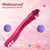 SuperLove E-Stim Realistic Silicone Vibrator Pink