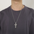Ogrlica Chain Cross - Srebrna KP29314