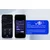 HiSmith WDA030-M Wildolo Designer Series Silicone Dildo Vibrator with App 21.5cm Blue