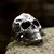 Prstan Retro Pattern Skull - SS8-766R