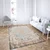 Conceptum Hypnose tepih Cg56, pravougaoni, 180 x 280 cm, krem-siva