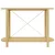 Konzolni stol 110x38x75 cm od konstruiranog drva