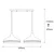 Conceptum Hypnose Luster Saglam-3777, 68x36 cm 2xE27