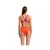 Arena performance solid double cross back orange/fuchsia xs - uk30