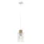 Luster na kablu MADERA 1xE27/60W/230V bela/drvo