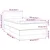 Vidaxl Box spring postelja z vzmetnico moder 90x200 cm blago
