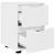 Noćni ormarići 2 pcs Bijelo 30,5 x 30 x 43 cm Konstruirano drvo