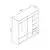 Hanah Home Garderober Kale-7155, 220x210x52 cm, Antracit