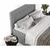 Siva boxspring postelja s prostorom za shranjevanje 200x200 cm Imagine – Maison de Reve