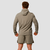 GymBeam Pulse Running Jacket Vetiver