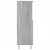 Visoka komoda siva sonome 60x36x110 cm od konstruiranog drva