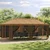 Okvir za gazebo 6 x 3 m Crna Čelik