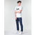 Lee  Majice s kratkimi rokavi LOGO TEE SHIRT  Bela