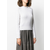 Vince - cropped knit sweater - women - White