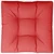 Jastuk za palete crveni 70 x 70 x 12 cm od tkanine