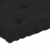 Paletni podni jastuk crni 73 x 40 x 7 cm pamučni