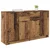 Komode 2 pcs Staro drvo 60 x 30 x 70 cm Konstruirano drvo