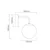 Open Design OR81398 - Zidna lampa za kupatilo BAO 1xG9/8W/230V IP44 zlatna