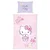 Hello Kitty POSTELJNINA Hello Kitty Bettwäsche 140/200 cm renforcé večbarvno