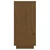 Vidaxl Konzolna omarica medeno rjava 60x34x75 cm trdna borovina