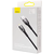 USB cable for Lightning Baseus Glimmer Series, 2.4A, 2m (Black)