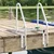 Ljestve za dok s 3 koraka Srebrno 58 x 77 x 144 cm Aluminij