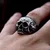 Prstan Ghost Head Skull - SS8-1227R