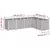 Vrtna sadilica crna 160 x 120 x 53 cm PP