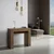 Ityhome Ityhome 90 x 77 konzolna miza rjava, (20847824)